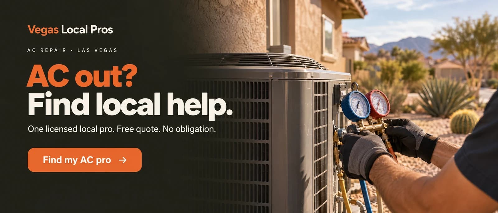 HVAC & Air Conditioning in Las Vegas — one local pro, free quote, no obligation