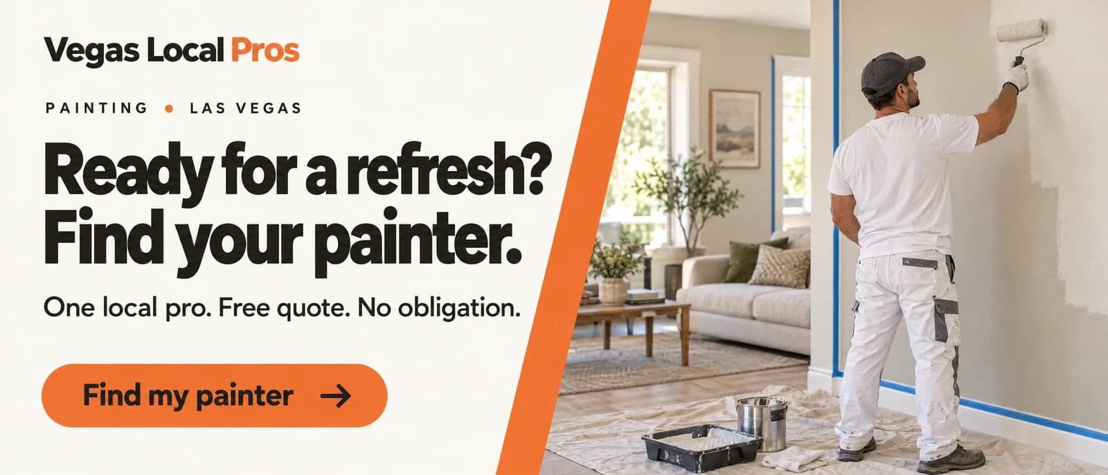 Painting in Las Vegas — one local pro, free quote, no obligation