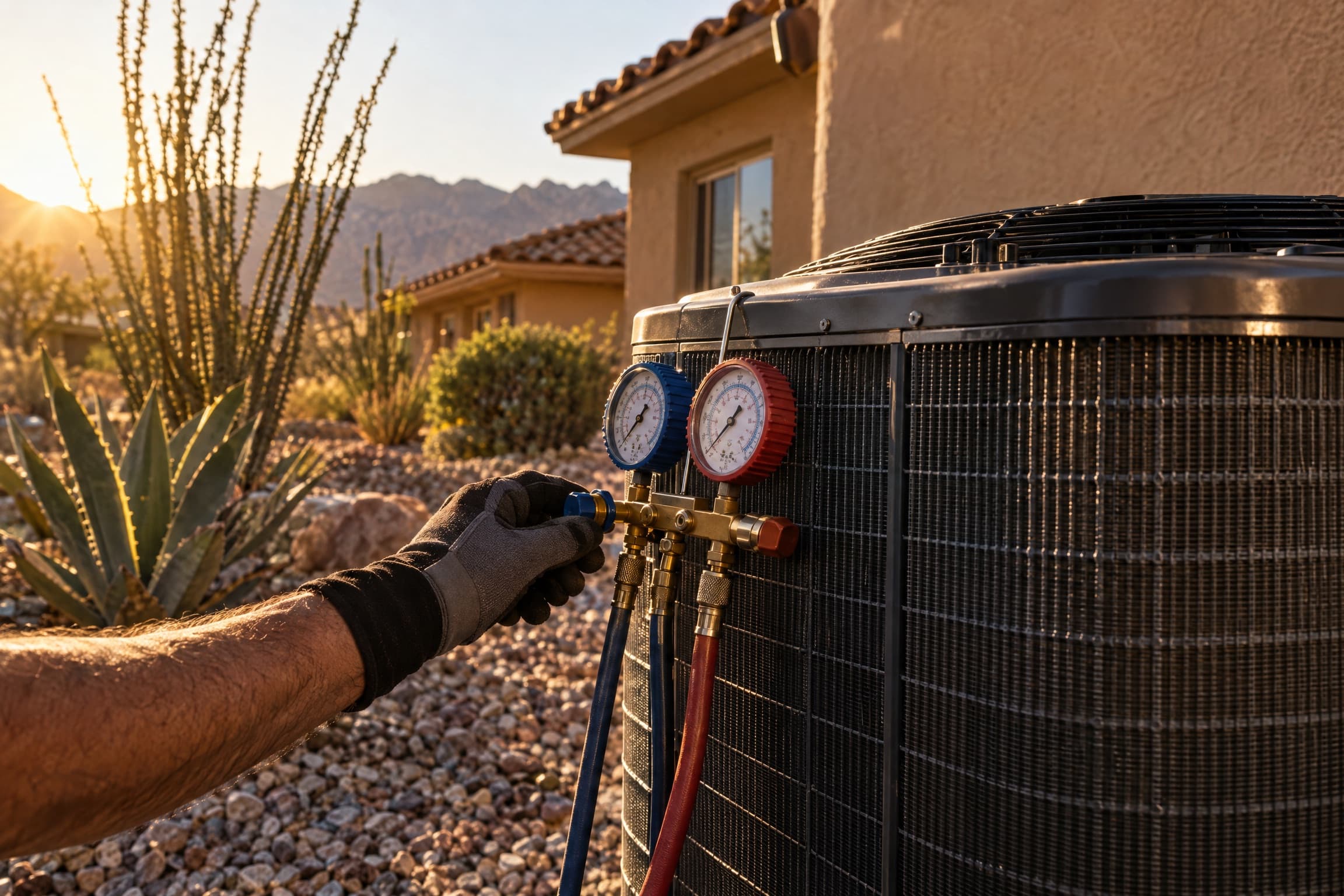 HVAC & Air Conditioning work in Spring Valley, Las Vegas