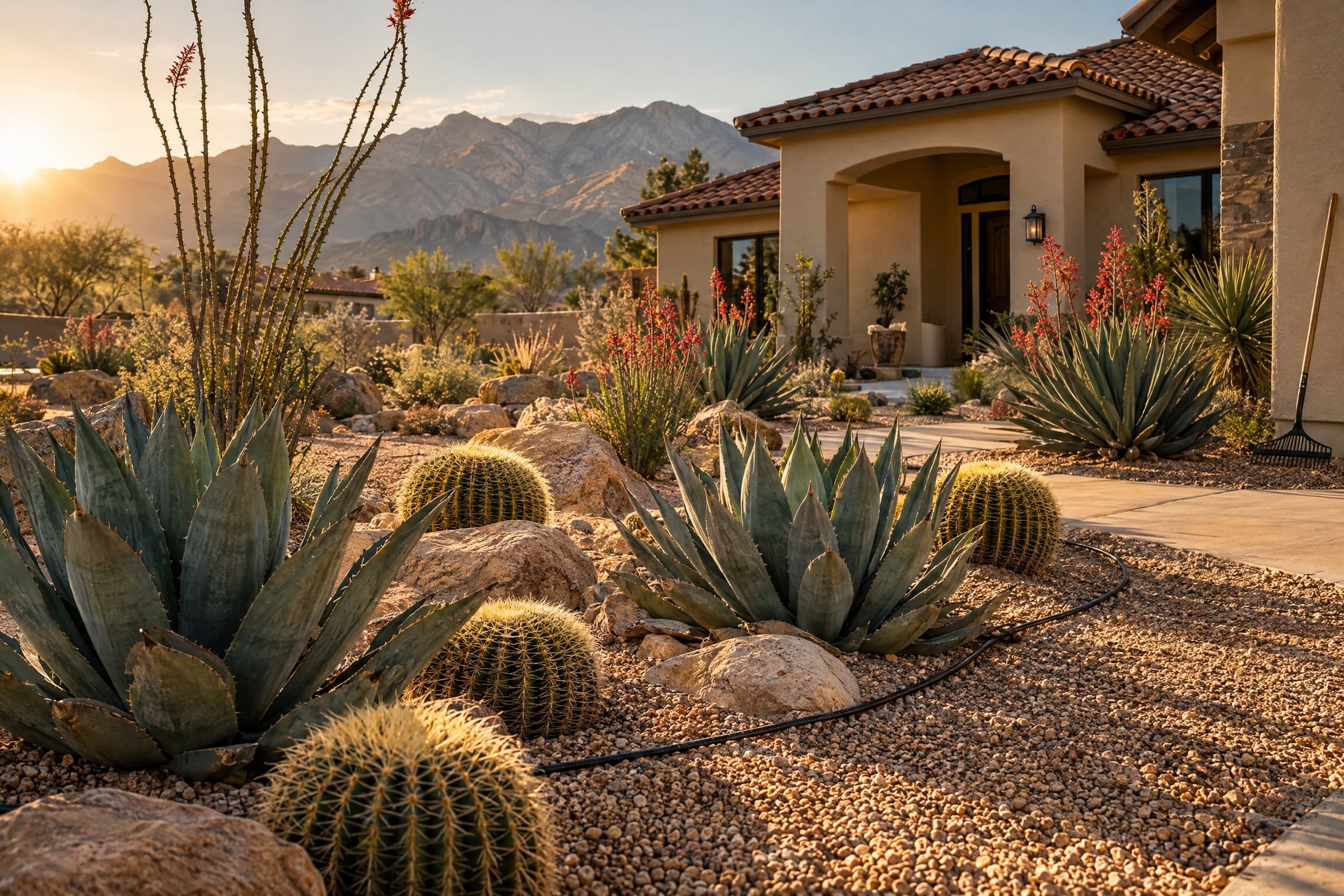 Landscaping work in Enterprise & Southern Highlands, Las Vegas