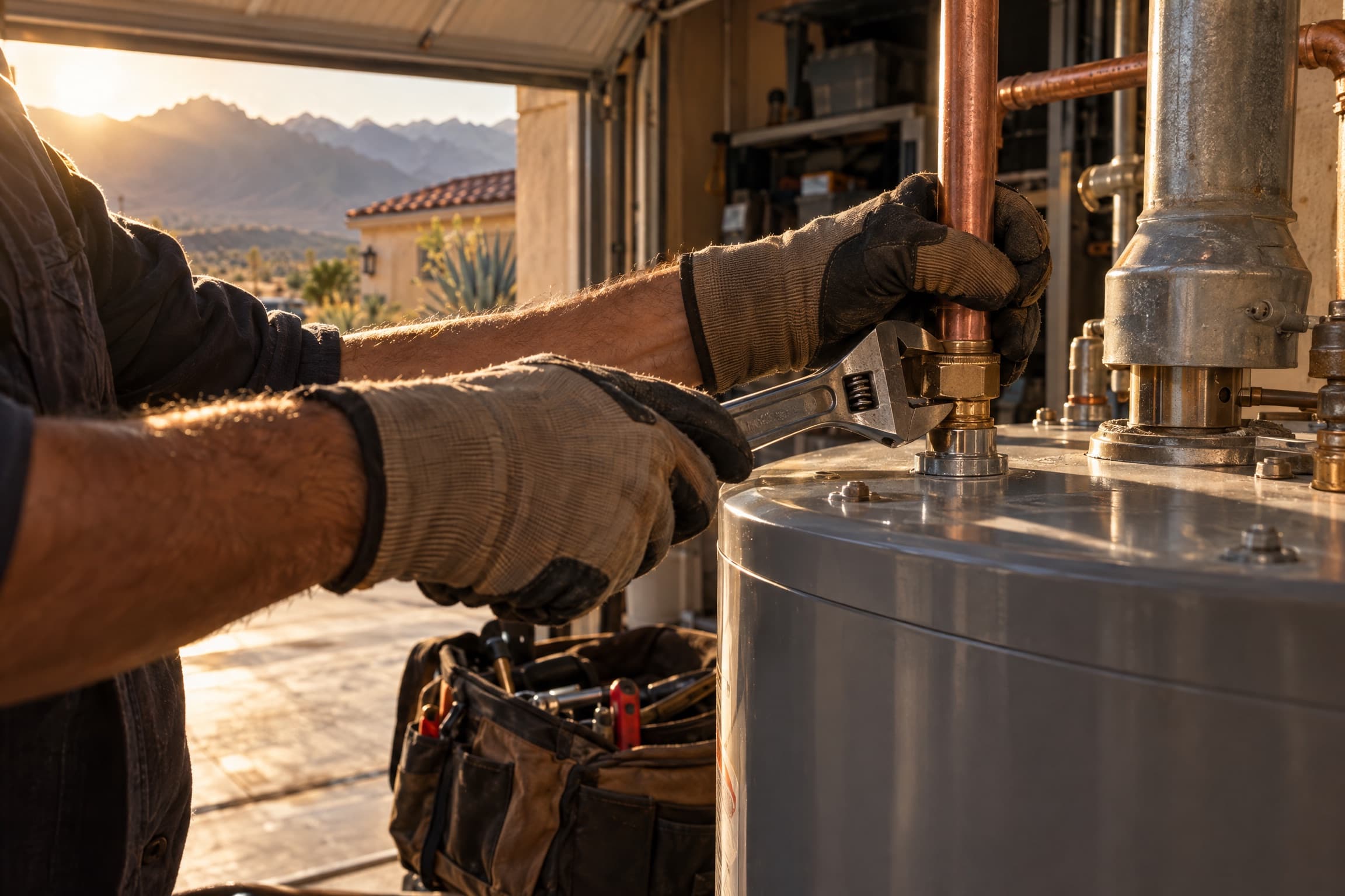 Plumbing work in Spring Valley, Las Vegas